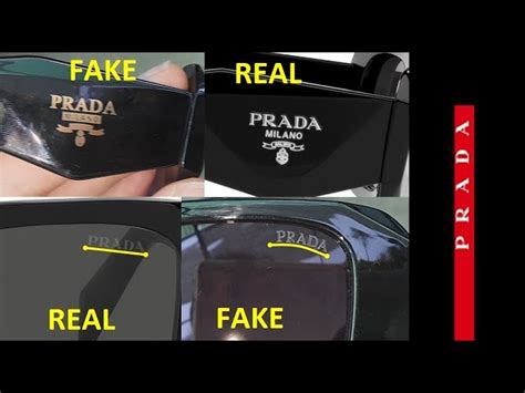 fake prada glasses vs real|authentic prada sunglasses great condition.